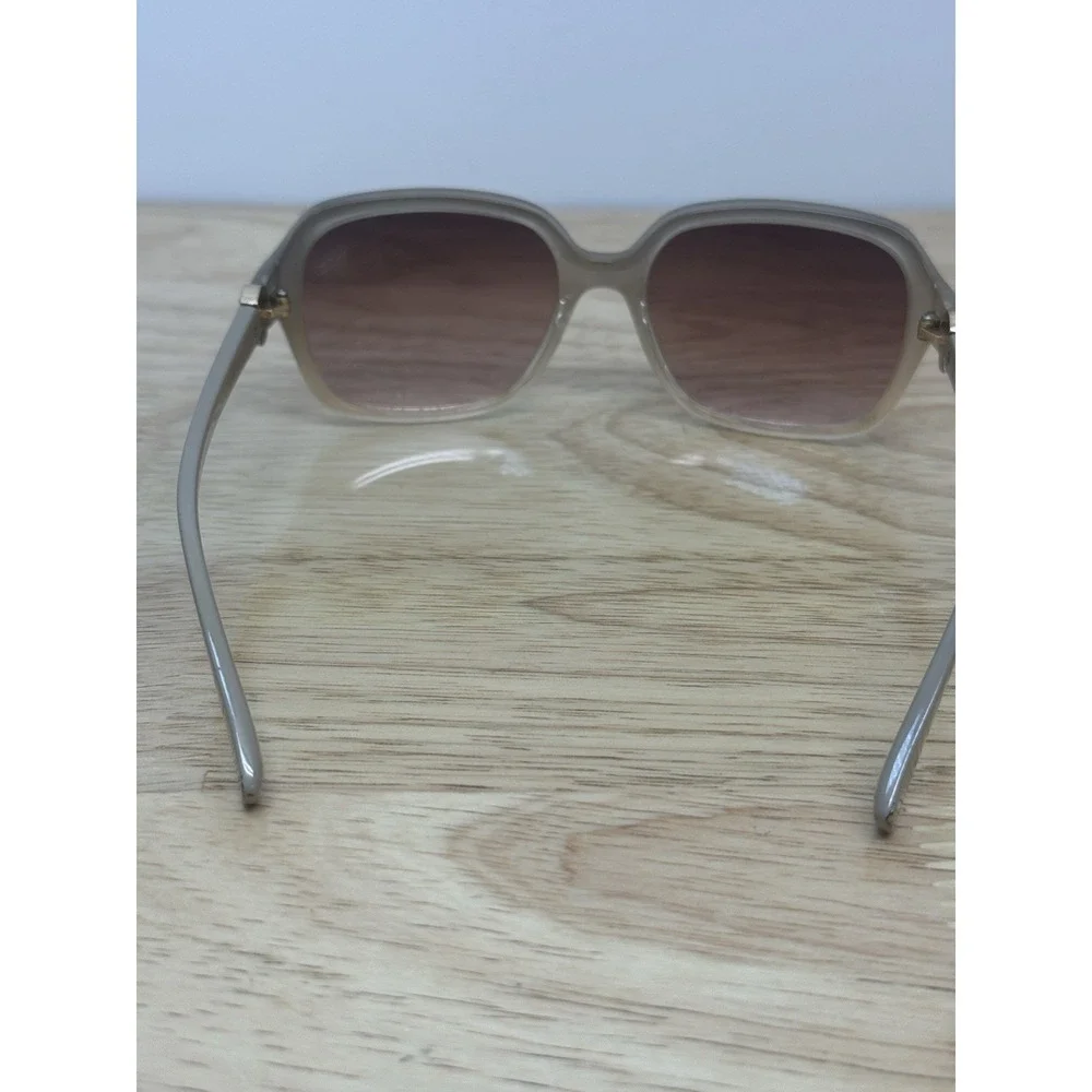 JL by Judith‎ Leiber Cream Ivory Gem Enhanced Authentic Sunglasses Poppy